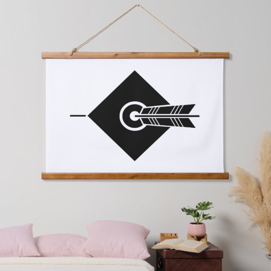 Pijl-bereikdoel Hangend Wandkleed (Slaapkamer)