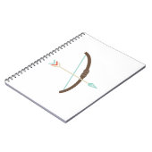 Pijl en pijlstang notitieboek (Linkerzijde)