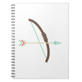 Pijl en pijlstang notitieboek (Voorkant)