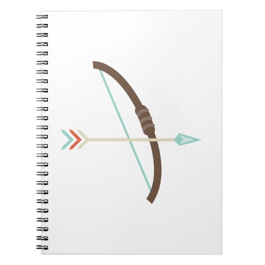 Pijl en pijlstang notitieboek (Voorkant)