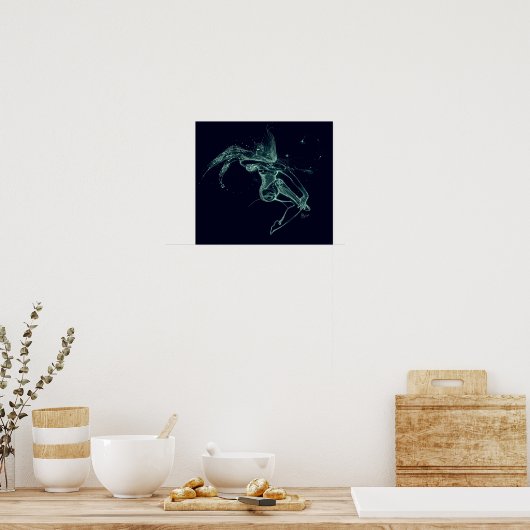 Pijl en pijlstang poster (Keuken)