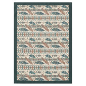 Pijl en veren Print tafelkleed – Tribal Style (Voorkant)