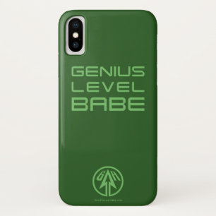 Pijl   Genius Level Babe iPhone X Hoesje