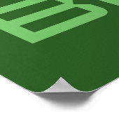 Pijl | Genius Level Babe Poster (Hoek)