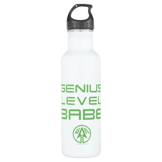 Pijl | Genius Level Babe Waterfles (Voorkant)