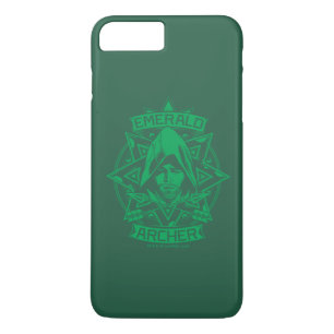 Pijl   Illustratie Emerald Archer iPhone 8 Plus / 7 Plus Hoesje