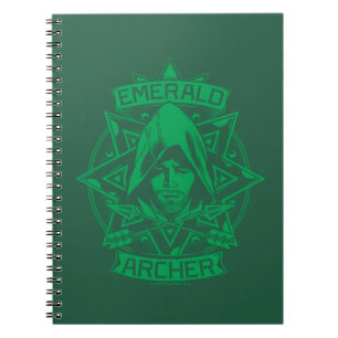 Pijl   Illustratie Emerald Archer Notitieboek