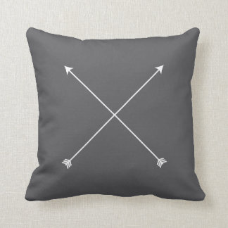 Pijl Modern Gray Minimal Tribal Kussen