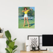 Pijl-omhoog Poster (Thuiskantoor)