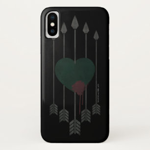 Pijl   Pijlen door het hart iPhone X Hoesje