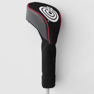 Pijl raakte een rond doel Golf Head Hoesjes Golfheadcover