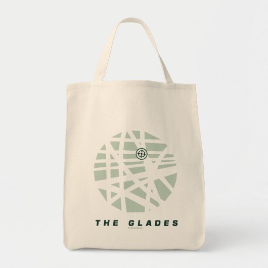 Pijl | Stadskaart Glades Tote Bag (Voorkant)