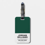 Pijl | Starling City Arrow-badge Bagagelabel (Achterkant verticaal)