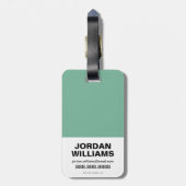 Pijl | Starling City Arrow Logo Bagagelabel (Achterkant verticaal)