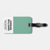 Pijl | Starling City Arrow Logo Bagagelabel (Achterkant horizontaal)