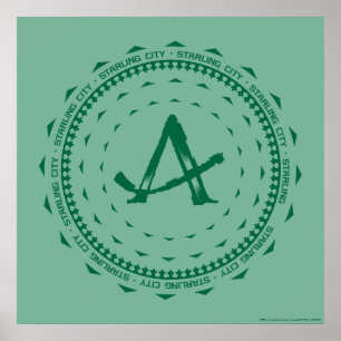 Pijl Starling City Arrow Logo Poster