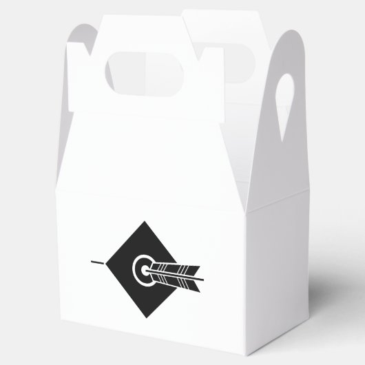 Pijl-toetsvakjes Bedankdoosjes (Geopend)