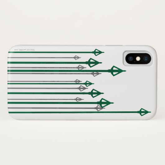 Pijl | Verticale pijlen Grafisch Case-Mate iPhone Case (Achterkant (horizontaal))