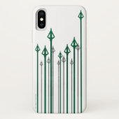 Pijl | Verticale pijlen Grafisch Case-Mate iPhone Case (Achterkant)