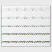 Pijlen Cadeaupapier (Vlak)