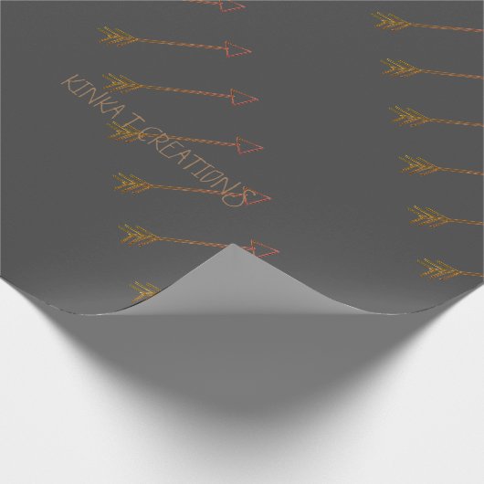 Pijlen Cadeaupapier (Hoek)