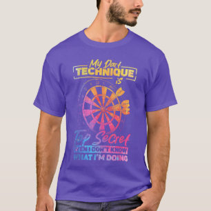 Pijlen Dart Grappige Dart Speler Dartbord Klein me T-shirt