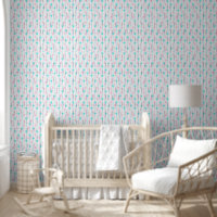 Pijlen in turquoise en roze, gepersonaliseerd