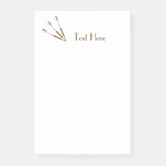 Pijlen Persoonlijk / Monogram Post-it® Notes (Voorkant)