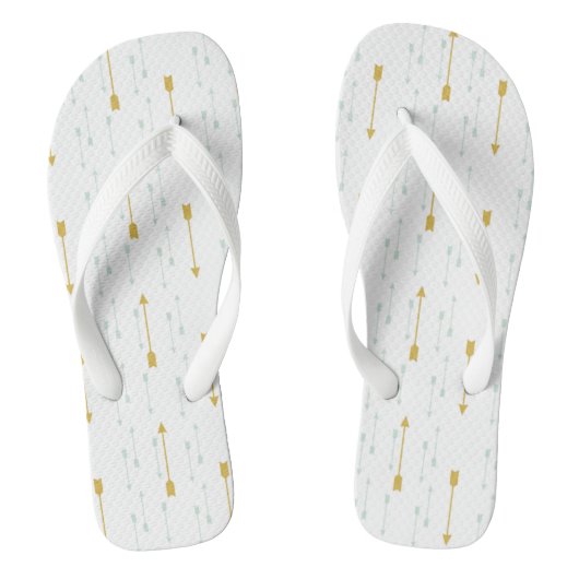 Pijlen Teenslippers (Voetbed)