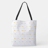 Pijlen Tote Bag (Achterkant)