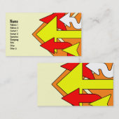 Pijlen Visitekaartje (Voorkant / Achterkant)