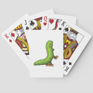 Pijler als gealigneerde skater met gealigneerde sc pokerkaarten