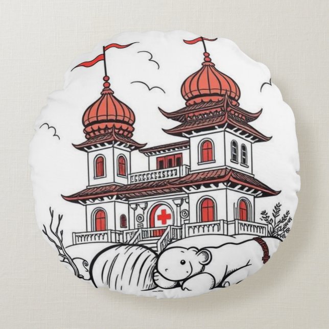 Pijler Rond Kussen (Voorkant)