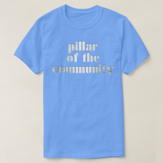 Pijler van de Gemeenschap T-shirt (Design voorkant)
