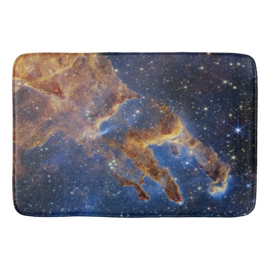 Pijlers van Creatie Eagle Nebula Webb Telescoop Badmat (Voorkant)