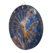 Pijlers van Creatie Eagle Nebula Webb Telescoop Dartbord (Voorkant Rechts)