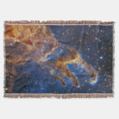 Pijlers van Creatie Eagle Nebula Webb Telescoop Deken (Voorkant)