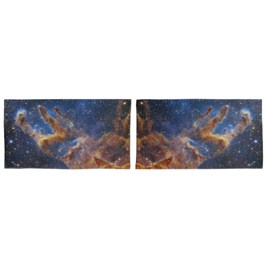 Pijlers van Creatie Eagle Nebula Webb Telescoop Kussensloop (Voorkant-Set)