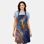 Pijlers van Creatie Eagle Nebula Webb Telescoop Schort (Gedragen)