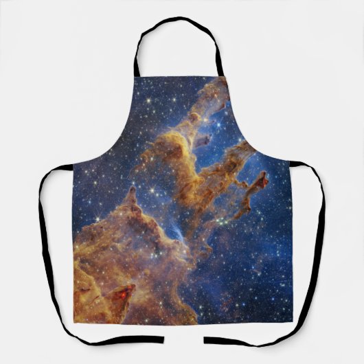Pijlers van Creatie Eagle Nebula Webb Telescoop Schort (Voorkant)