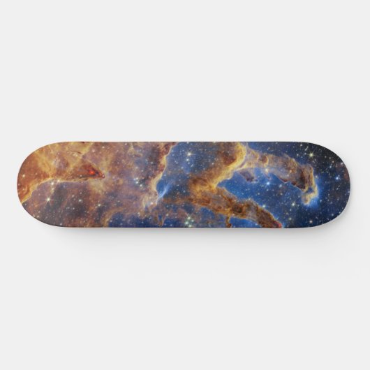 Pijlers van Creatie Eagle Nebula Webb Telescoop Skateboard (Horizontaal)