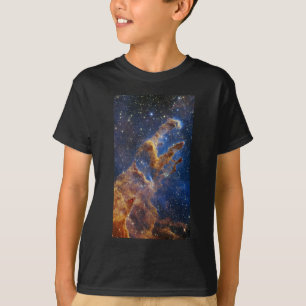 Pijlers van Creatie Eagle Nebula Webb Telescoop T-shirt