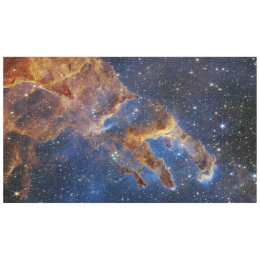 Pijlers van Creatie Eagle Nebula Webb Telescoop Tafelkleed (Voorkant (Horizontaal))