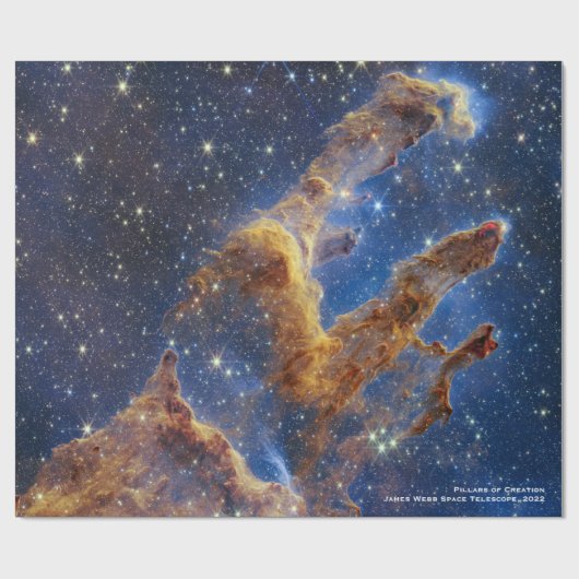 Pijlers van Creatie James Webb Hi-Res 2022 Cadeaupapier (Vlak)