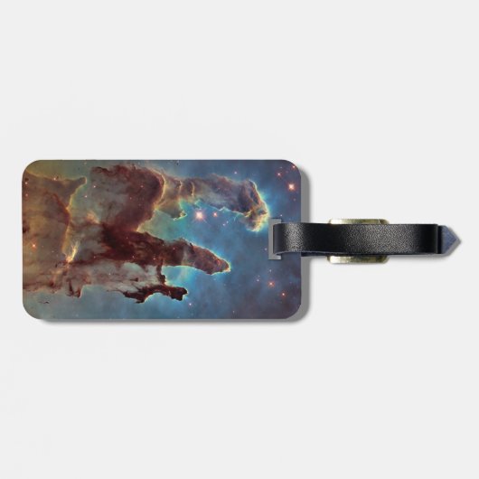 Pijlers van de schepping, Eagle Nebula Hubble Spac Bagagelabel (Achterkant horizontaal)