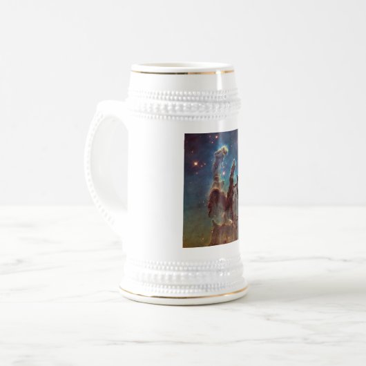 Pijlers van de schepping, Eagle Nebula Hubble Spac Bierpul (Voorkant links)