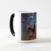 Pijlers van de schepping, Eagle Nebula Hubble Spac Magische Mok (Voorkant links)