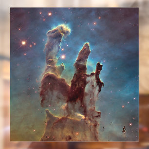 Pijlers van de schepping, Eagle Nebula Hubble Spac Raamsticker