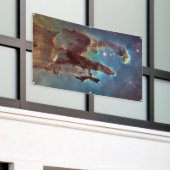 Pijlers van de schepping, Eagle Nebula Hubble Spac Spandoek (Buitenkant Gebouw)