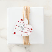 Pijlhart Bedankjes Labels (In situ)